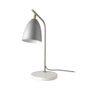 Lampes de table - Lampe de table en marbre blanc et acier gris - ANGEL CERDÁ