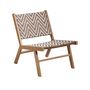 Lawn armchairs - Archipel armchair without armrest in synthetic wicker - CFOC