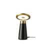 Table lamps - Table lamp in black marble and golden steel - ANGEL CERDÁ