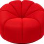 Armchairs - Swivel Armchair Peppo Lounge Red - KARE DESIGN GMBH