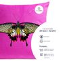 Fabric cushions - Pink Butterfly Pillow - ARTPILO