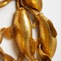 Other wall decoration - Wall Object School of Koi Gold Ø102cm - KARE DESIGN GMBH