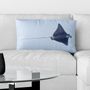 Fabric cushions - Blue Ray cushion - ARTPILO