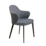 Chairs - Dining chair upholstered in eco-leather and fabric - ANGEL CERDÁ