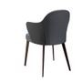 Chairs - Dining chair upholstered in eco-leather and fabric - ANGEL CERDÁ