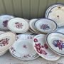 Unique pieces - Vintage 19th and 20th century plates France - FAMILY ROOM