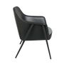 Armchairs - Armchair upholstered in fabric and leatherette - ANGEL CERDÁ