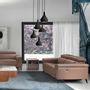 Sofas - 3 seater sofa in cowhide leather - ANGEL CERDÁ
