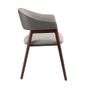 Chairs - Upholstered fabric and leatherette dining table chair - ANGEL CERDÁ