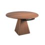 Dining Tables - Round extendable walnut dining table - ANGEL CERDÁ