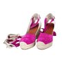 Shoes - Fuchsia suede espadrilles: Elegance and comfort on your feet - ATELIER COSTÀ