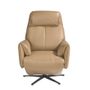 Armchairs - Leather swivel armchair relax mechanisms - ANGEL CERDÁ