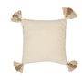 Coussins textile - Coussin Eve en coton/jute 45x45 cm AX23083 - ANDREA HOUSE