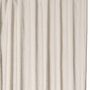 Rideaux et voilages - Rideau stonewashed Zeff à pattes colori Naturel 140 x 280 - MAISON VIVARAISE – SDE VIVARAISE WINKLER