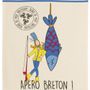 Dish towels - Kitchen Towel Apero Breton Ecru 50 X 70 - MAISON VIVARAISE - SDE VIVARAISE WINKLER