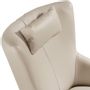 Armchairs - Leather swivel armchair with removable cushion - ANGEL CERDÁ