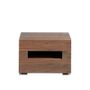 Night tables - Walnut bedside table with lighting - ANGEL CERDÁ