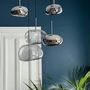 Hanging lights - Translucent Pebble Mono Suspension - MOSS SERIES