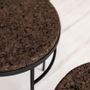Stools for hospitalities & contracts - MOUND POUF WITH CORK|POUF|CORK - IDDO
