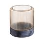 Decorative objects - H40 Maia glass and marble candle holder - CFOC