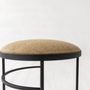 Stools for hospitalities & contracts - MOUND|POUF WITH WOOL - IDDO