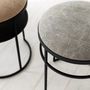 Stools for hospitalities & contracts - MOUND|POUF WITH LINEN - IDDO