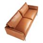 Sofas - 3 seater sofa buffalo brown cowhide leather - ANGEL CERDÁ