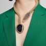 Jewelry - Snake leaf necklace - HARA KARAMICHALI JEWELLERY