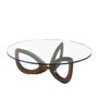 Tables basses - Table basse ronde en verre modèle - ANGEL CERDÁ