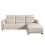 Sofas - Sofa chaise longue (R) with leather upholstery and relax mechanism - ANGEL CERDÁ