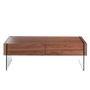 Coffee tables - Glass side coffee table - ANGEL CERDÁ