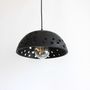 Objets design - Black round hanging light - WOODENDREAMS