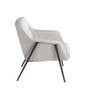 Armchairs - White fabric upholstered armchair - ANGEL CERDÁ