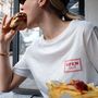 Prêt-à-porter - Burger Slogan T-Shirt - SOCKS + STUFF