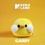 Soft toy - Yabu Tiny-K Gabby Duck - KENJI UK LTD