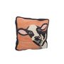 Cushions - Moo Handwoven Throw Pillow - STUDIO POTATO