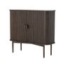 Bookshelves - Valencia Cabinet, Brown, Oak - BLOOMINGVILLE