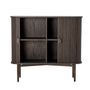 Bookshelves - Valencia Cabinet, Brown, Oak - BLOOMINGVILLE