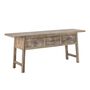 Commodes - Camden Table console, Nature, Reclaimed Pine Wood - CREATIVE COLLECTION