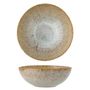 Bowls - Fleur Salad Bowl, Nature, Stoneware - CREATIVE COLLECTION