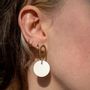 Beauty products - Olfactory\" Uaido\” Limoges ceramic earrings to be perfumed - O BY !OSMOTIK