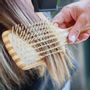 Accessoires cheveux - Brosse à cheveux "Large" en bambou - CAP BAMBOU