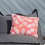 Lawn armchairs - Pineapple giant colorful outdoor garden beanbag for a garden terrace - PANAPUFA