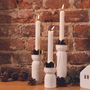 Other Christmas decorations - Porcelain candle holder. Casper, Melchior & Balthasar - RAEDER DESIGN STORIES