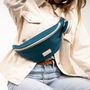 Sacs et cabas - Sac Banane CASYX - Bleu Paon - CASYX