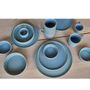 Bowls - Villa Collection Fjord Bowl Dia 10.1 x 3.6 cm 0.125 liter 2 pieces Blue - VILLA COLLECTION DENMARK