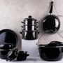 Frying pans - Vintage Enamelware - ENAMELWARE BEMUS STAHLWAREN