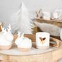 Decorative objects - Couette de Neige - Porcelain Reindeer - DEKORATIEF