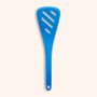 Kitchen utensils - Perforated silicone spatula and turner — Kochblume - COOKJENY