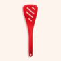 Kitchen utensils - Perforated silicone spatula and turner — Kochblume - COOKJENY